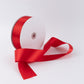Single Face Satin Ribbon Roll Red 2" x 100 Yards Decorative Craft Ribbon