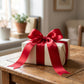 Single Face Satin Ribbon Roll Red 2" x 100 Yards Decorative Craft Ribbon