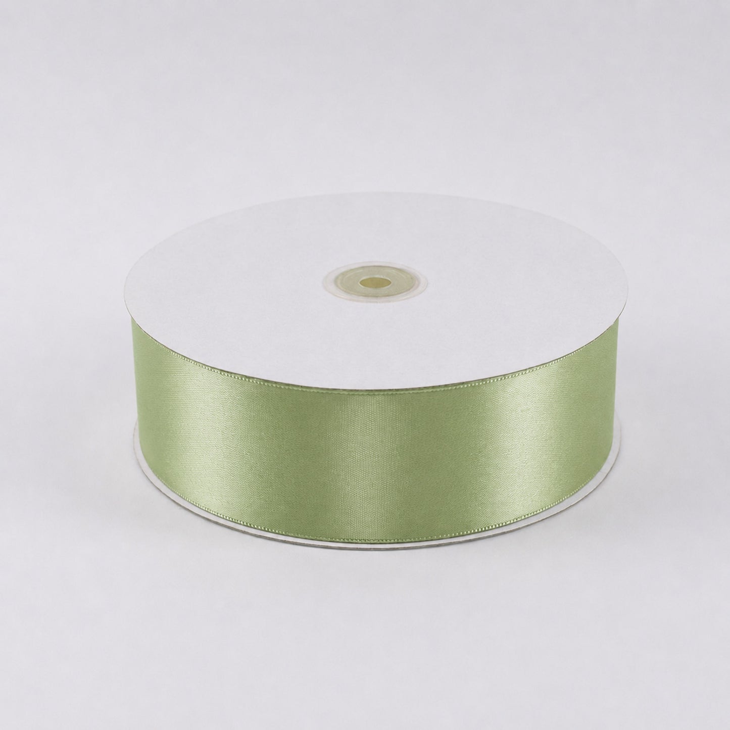 Single Face Satin Ribbon Roll Sage Green 2" x 100 Yards Decorative Craft Ribbon