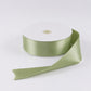 Single Face Satin Ribbon Roll Sage Green 2" x 100 Yards Decorative Craft Ribbon