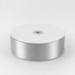 Single Face Satin Ribbon Roll Silver 2" x 100 Yards Decorative Craft Ribbon
