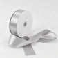 Single Face Satin Ribbon Roll Silver 2" x 100 Yards Decorative Craft Ribbon