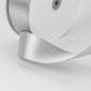 Single Face Satin Ribbon Roll Silver 2" x 100 Yards Decorative Craft Ribbon