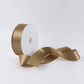 Single Face Satin Ribbon Roll Taupe 2" x 100 Yards Decorative Craft Ribbon