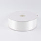 Single Face Satin Ribbon Roll White 2" x 100 Yards Decorative Craft Ribbon