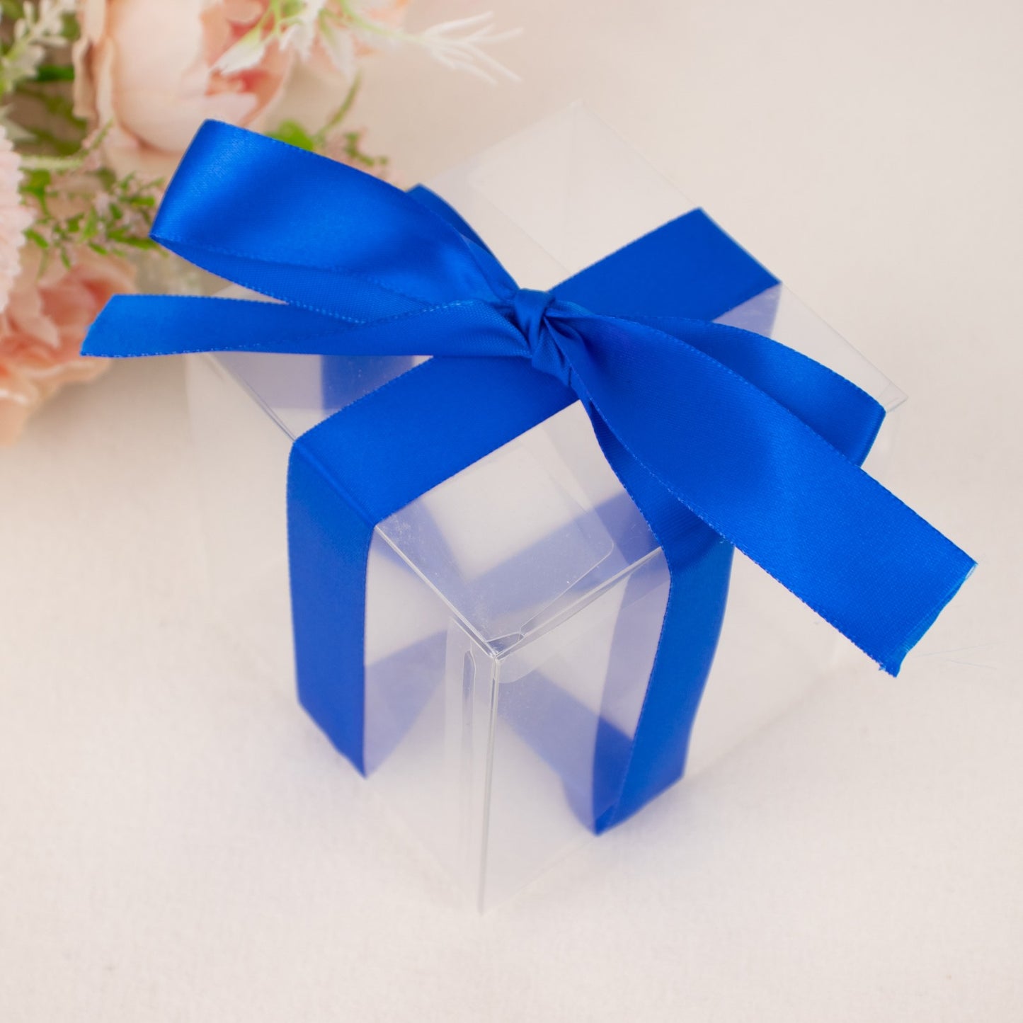 Royal Blue Decorative Satin Ribbon 100 Yards 7 Inch By 8 Inch