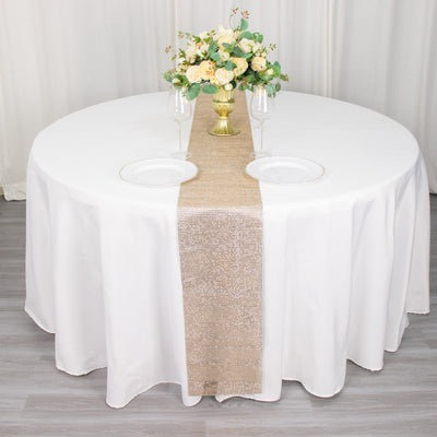 Versatile Usage of the Rhinestone Mesh Table Runner
