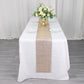 10"x108" Champagne Diamond Rhinestone Mesh Table Runner, Crystal Rhinestone Ribbon Bling Roll