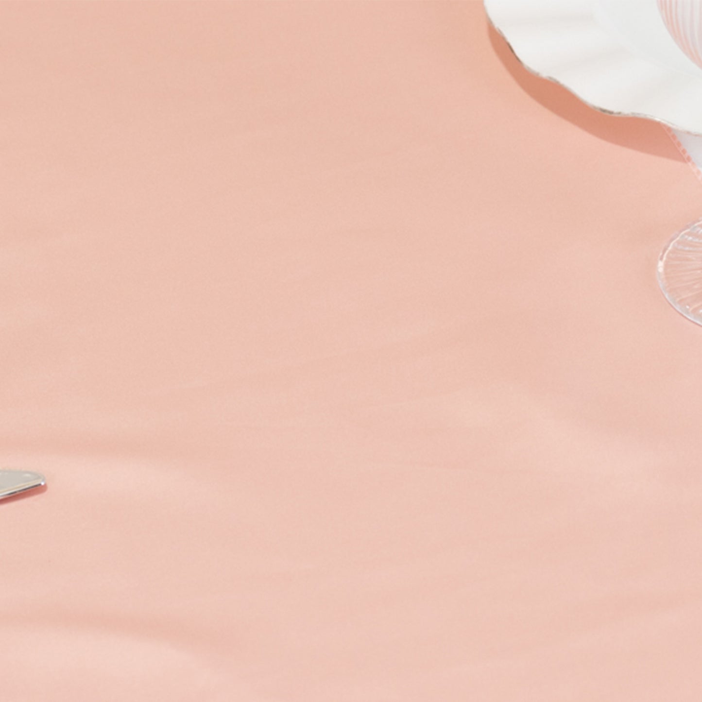 12"x108" Dusty Rose Lamour Satin Table Runner