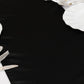 12"x108" Black Lamour Satin Table Runner