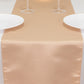 12"x108" Nude Lamour Satin Table Runner