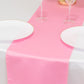 12"x108" Pink Lamour Satin Table Runner