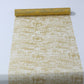 Metallic gold glitter mesh polyester disposable table runner