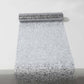 Metallic silver glitter table runner, 11"x108", perfect for events.