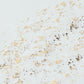 Metallic gold glitter sheer chiffon table runner with a boho style.