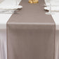 10 Pack Chocolate Sheer Organza Table Runners - 14"x108"