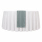 10 Pack Hunter Emerald Green Sheer Organza Table Runners - 14"x108"