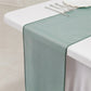 10 Pack Hunter Emerald Green Sheer Organza Table Runners - 14"x108"