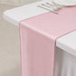 10 Pack Pink Sheer Organza Table Runners - 14"x108"