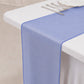 10 Pack Royal Blue Sheer Organza Table Runners - 14"x108"