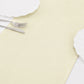 10 Pack Yellow Sheer Organza Table Runners - 14"x108"