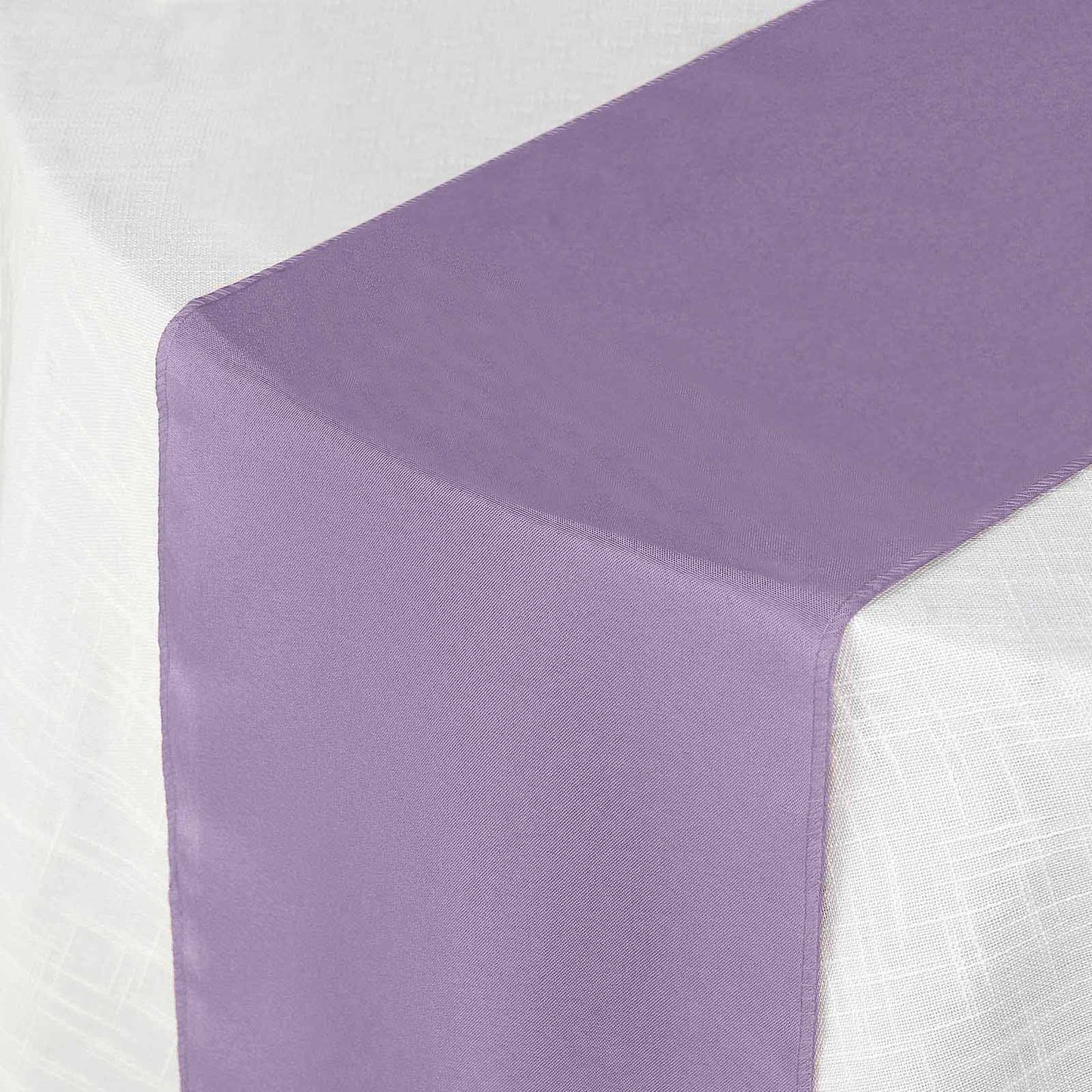 12"x108" Violet Amethyst Polyester Table Runner