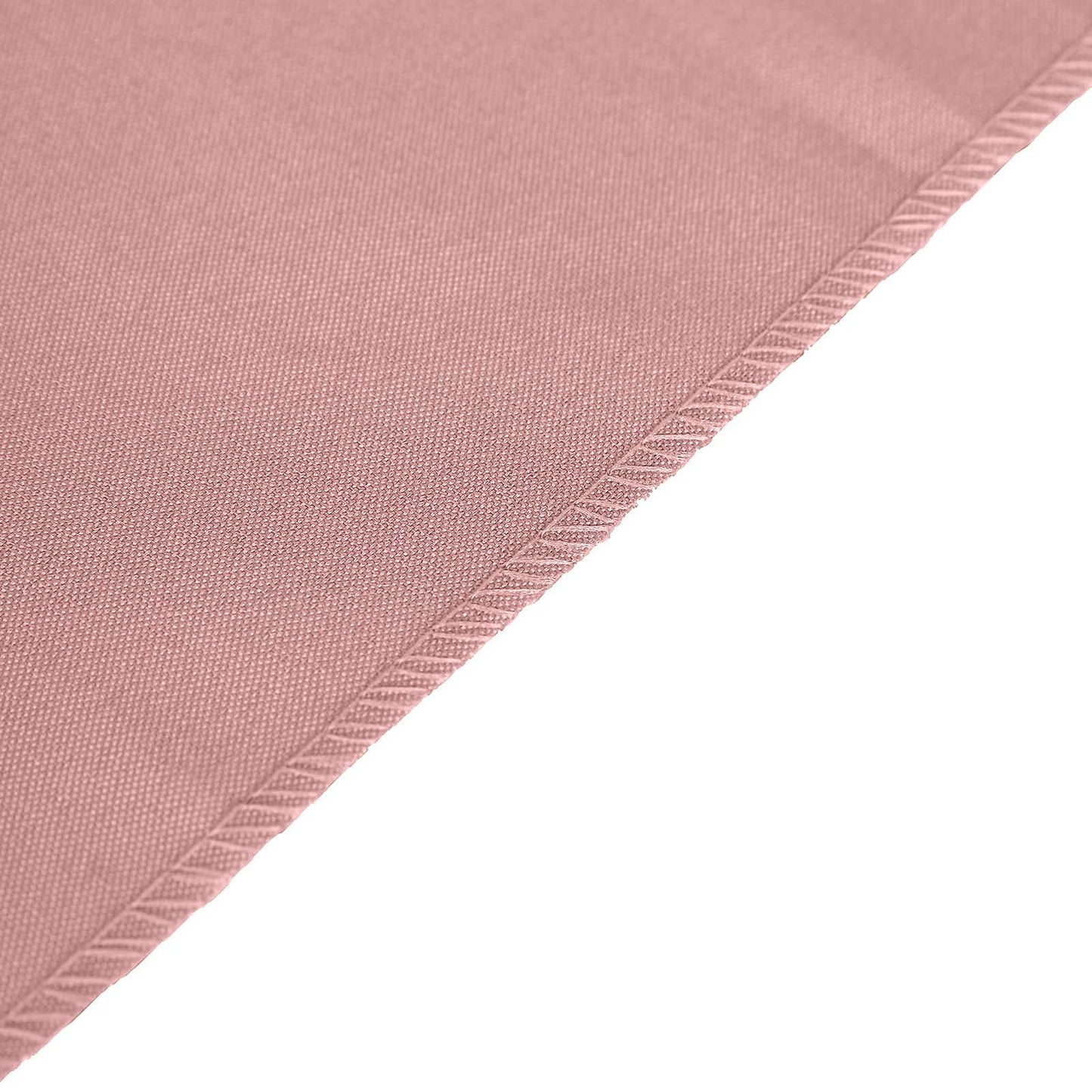 12"x108" Dusty Rose Polyester Table Runner