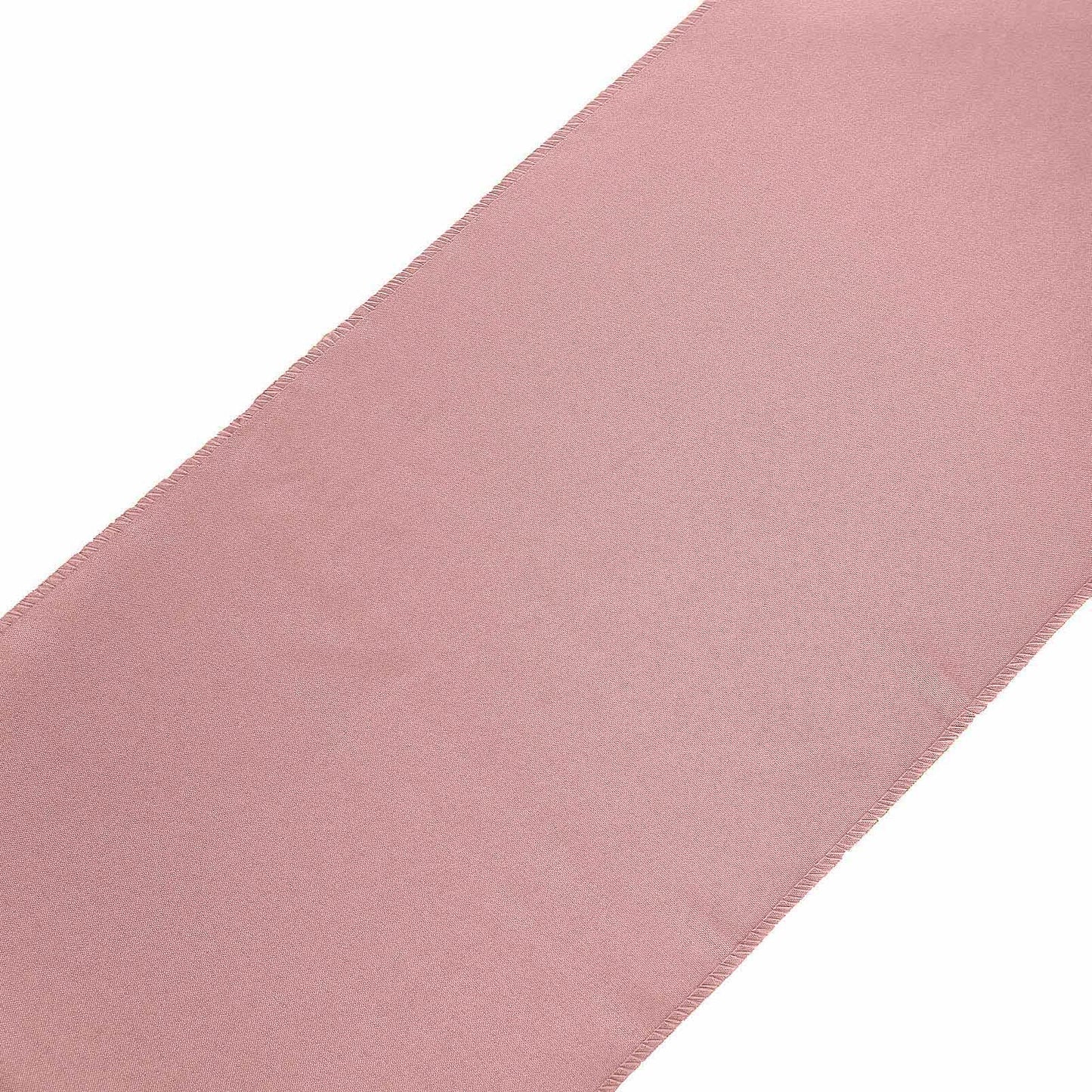 12"x108" Dusty Rose Polyester Table Runner