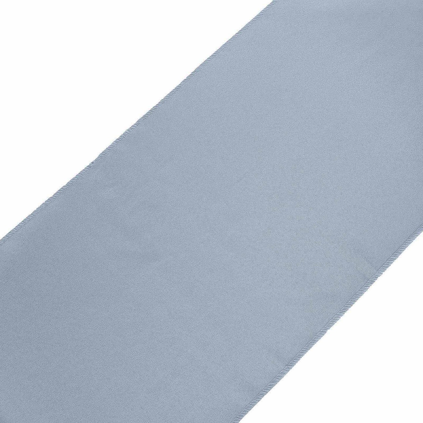 12"x108" Dusty Blue Polyester Table Runner