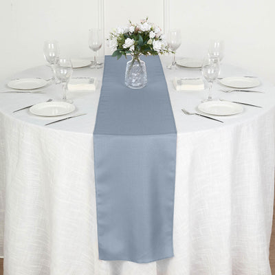 Elegance Redefined with Dusty Blue Table Runner