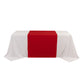 36"x72" Red Wide Polyester Table Runner, Trade Show Table Runner