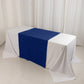 Wide Polyester 36"x72" Table Runner Royal Blue - Durable Trade Show Table Linen
