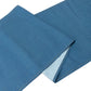 12"x108" Polyester Table Runner Denim Blue with Faux Denim Design, Wrinkle & Stain Resistant for Stylish Events