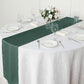 12"x108" Hunter Emerald Green Polyester Table Runner