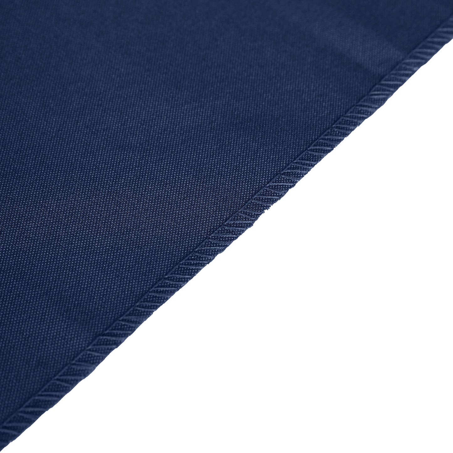 12"x108" Navy Blue Polyester Table Runner