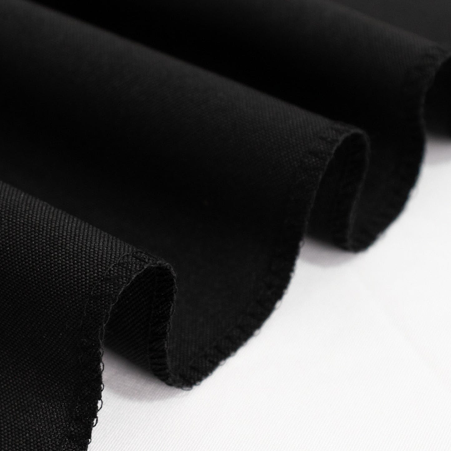 Black Wide Premium Polyester Table Runner, Printable Sublimation Blank Banner - 24"x72"