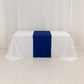 Royal Blue Wide Premium Polyester Table Runner, Printable Sublimation Blank Banner - 24"x72"