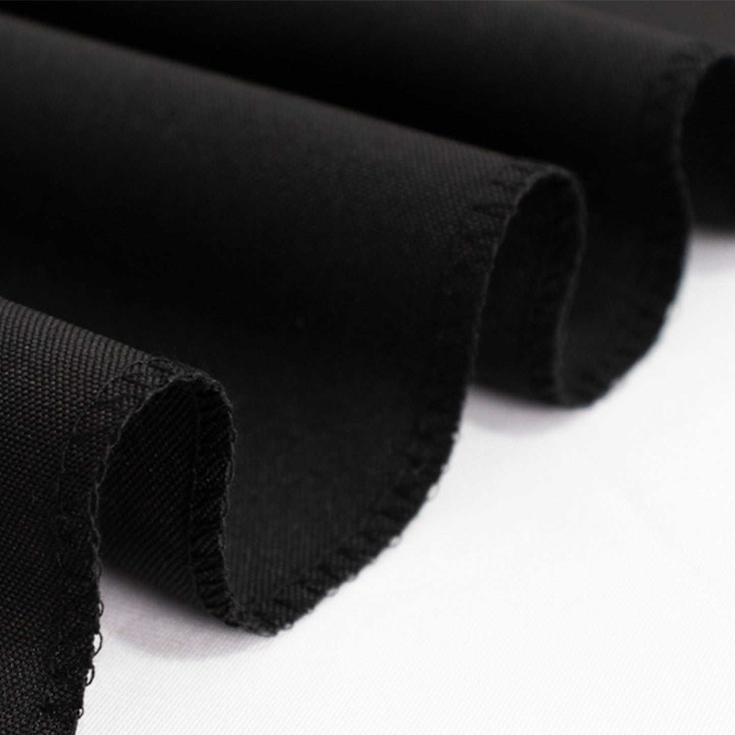 Black Wide Premium Polyester Table Runner, Printable Sublimation Blank Banner - 36"x72"