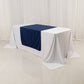 Navy Blue Wide Premium Polyester Table Runner, Printable Sublimation Blank Banner - 36"x72"