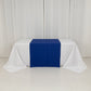 Royal Blue Wide Premium Polyester Table Runner, Printable Sublimation Blank Banner - 36"x72"