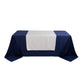 White Wide Premium Polyester Table Runner, Printable Sublimation Blank Banner - 36"x72"