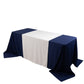 White Wide Premium Polyester Table Runner, Printable Sublimation Blank Banner - 36"x72"