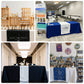 Wide Premium Polyester Table Runner, Printable Sublimation Blank Banner - 36"x72"