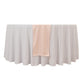 Blush Scuba Polyester Table Runner, Wrinkle Free Table Linen - 12"x108"