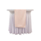 Blush Scuba Polyester Table Runner, Wrinkle Free Table Linen - 12"x108"