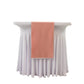 Dusty Rose Scuba Polyester Table Runner, Wrinkle Free Table Linen - 12"x108"