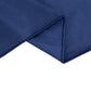 Navy Blue Scuba Polyester Wide Table Runner, Wrinkle Free Trade Show Table Runner - 24"x72"