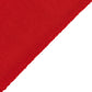 Red Scuba Polyester Wide Table Runner, Wrinkle Free Trade Show Table Runner - 24"x72"