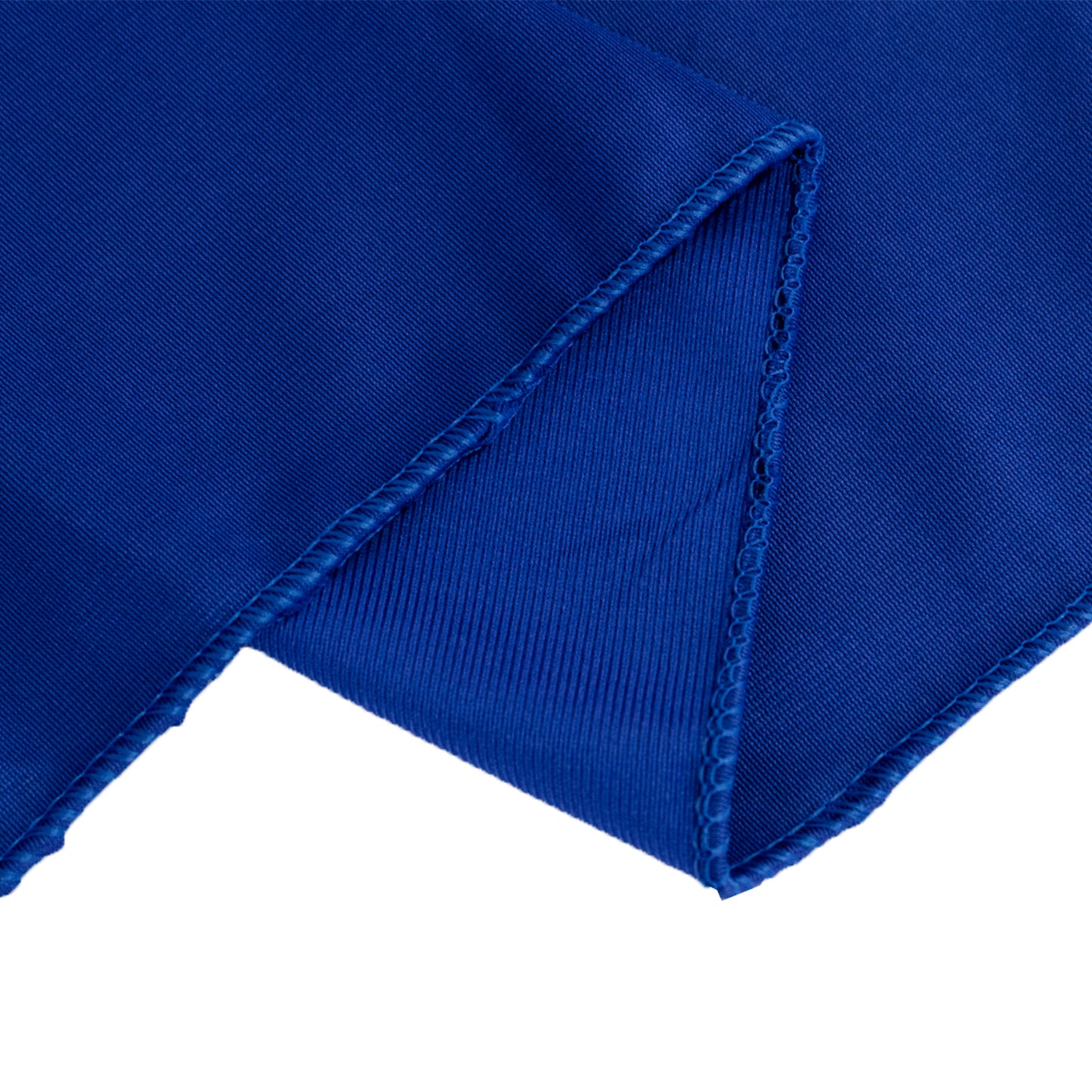 Royal Blue Premium Scuba Polyester Wide Table Runner, Wrinkle Free Trade Show Table Runner - 24"x72"