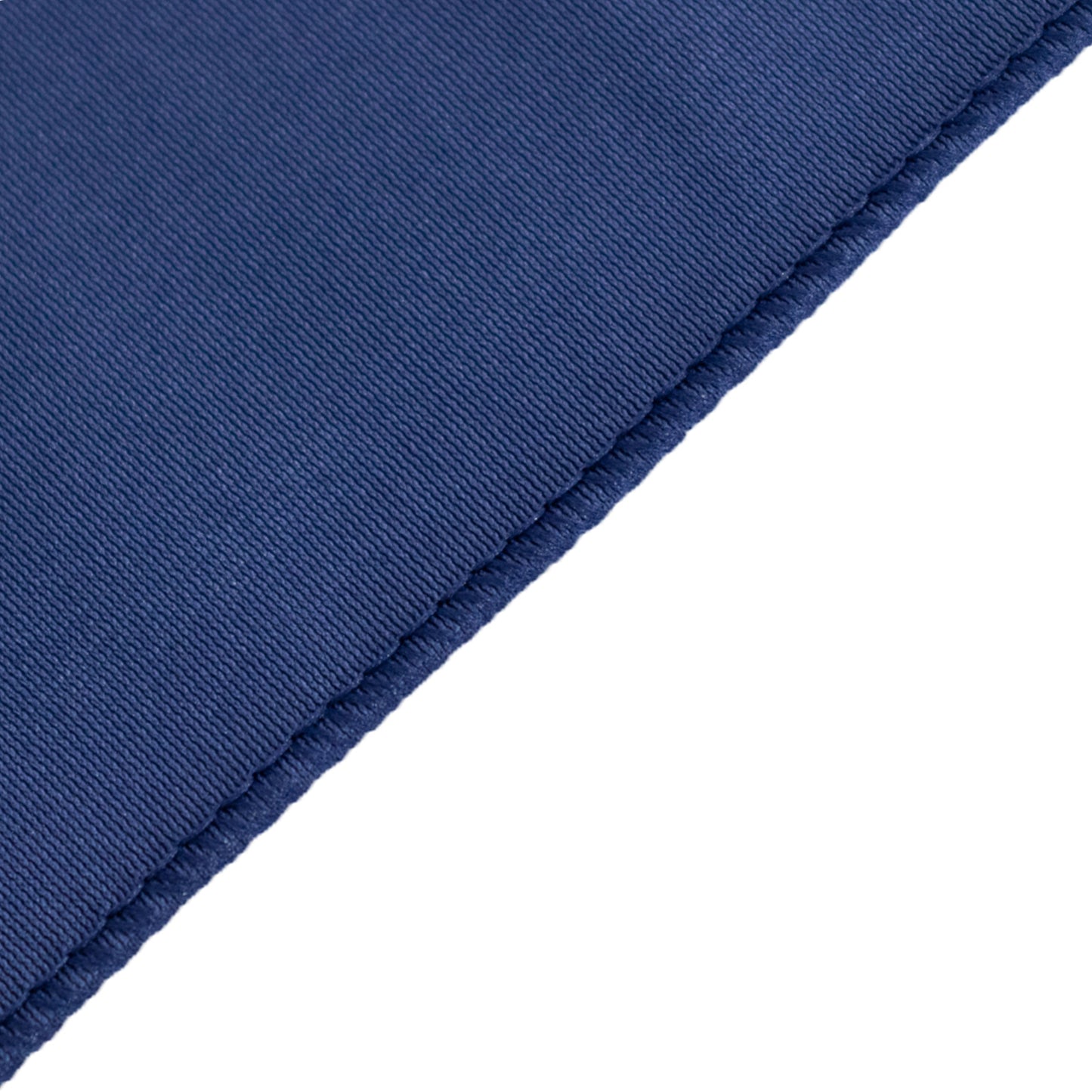 Navy Blue Scuba Polyester Wide Table Runner, Wrinkle Free Trade Show Table Runner - 36"x72"